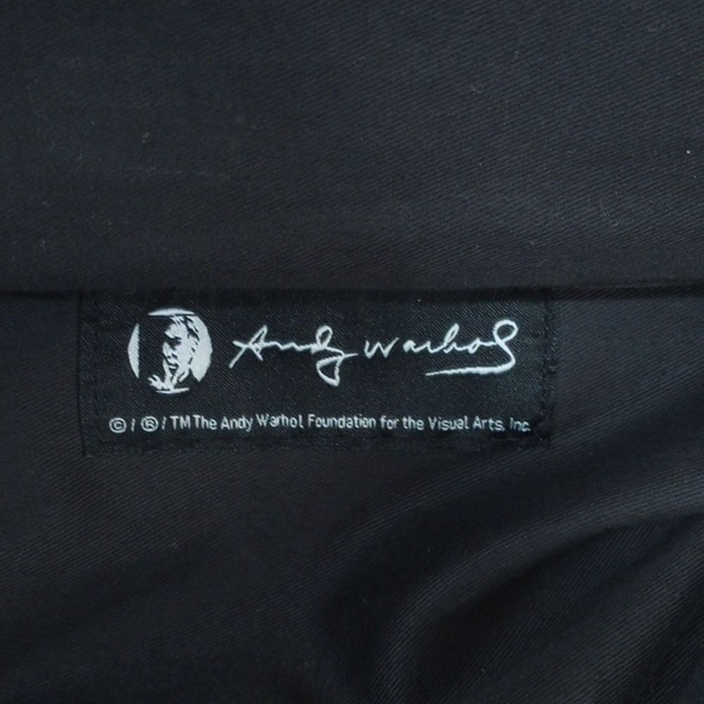 The Andy Warhol Pop Art Large Psychotic Leopard Duffel Canvas & Leather Bag - Picture 11 of 12